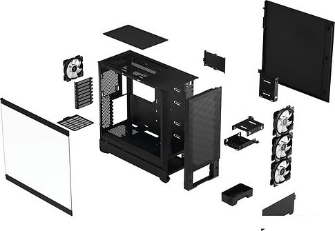 Корпус Fractal Design Pop XL Air RGB Black TG Clear FD-C-POR1X-06