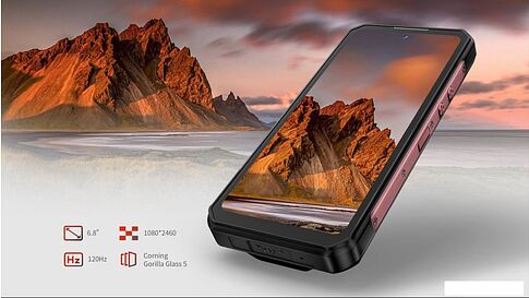 Телефон Oukitel WP56 12GB/512GB (черный/серый)