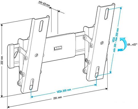 Кронштейн Holder LCD-T2611