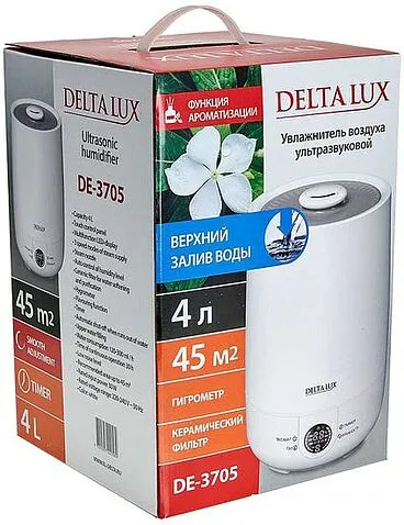 Увлажнитель воздуха Delta DE-3705 (белый)