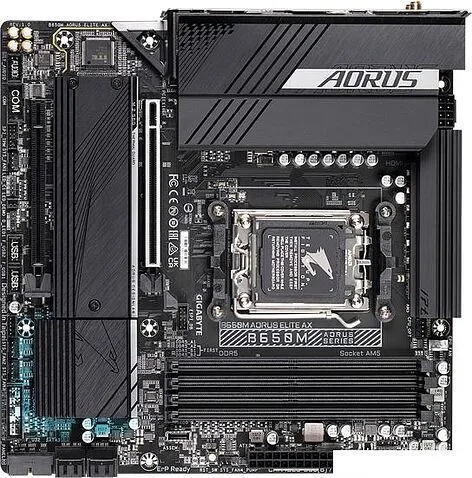 Материнская плата Gigabyte B650M Aorus Elite AX