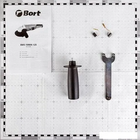 Угловая шлифмашина Bort BWS-1000X-125