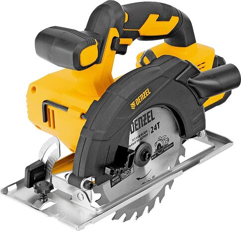 Дисковая (циркулярная) пила Denzel CCSH-20-165 (с 1-им АКБ)