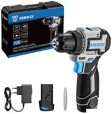 Дрель-шуруповерт Deko Loner 12V Pro 085-1011 (с 2-мя АКБ, кейс) Дрель-шуруповерт Deko Loner 12V Pro 085-1011 (с 2-мя АКБ, кейс)