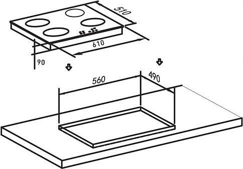 Варочная панель Oasis (Making Oasis Everywhere) P-MWR