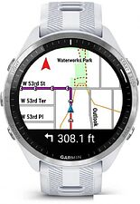 Умные часы Garmin Forerunner 965 (белый/серый)