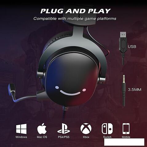 Наушники FIFINE H9 (черный)