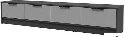 Тумба Интерлиния ТВ Концепт КТ-ТВ4-35 (серебро/антрацит)