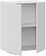 Шкаф навесной Трия Кимберли 1В6 (белый/сноу)