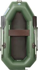 Гребная лодка Лоцман Гребная стандарт ЛС-220 (зеленый)