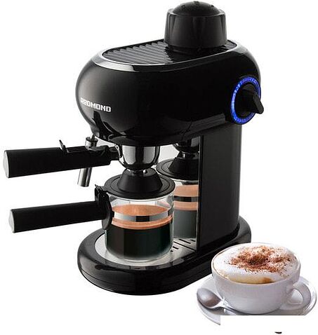 Рожковая бойлерная кофеварка Redmond RCM-1521
