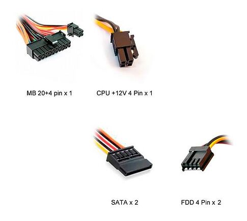 Блок питания Powerman PMP-450ATX 450W