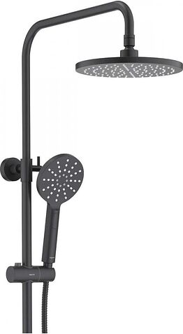 Душевая система  Aquatek Бетта AQ2160MB (черный матовый)