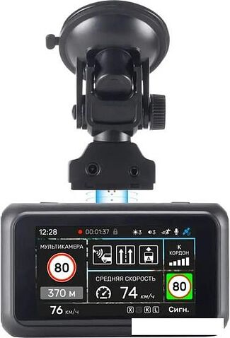 Видеорегистратор-радар детектор-GPS информатор (3в1) Incar SDR-181 Manhattan GPS