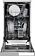 Отдельностоящая посудомоечная машина Vekta DW-45AWS