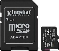 Карта памяти Kingston Canvas Select Plus microSDXC 64GB SDCS3/64GB (с адаптером)