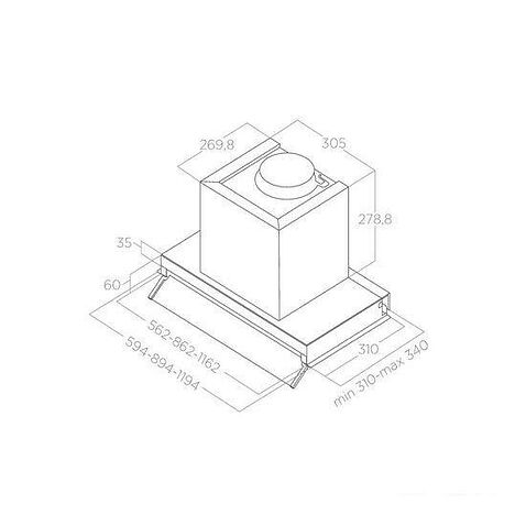 Кухонная вытяжка Elica Box In Plus IXGL/A/60 PRF0097795A