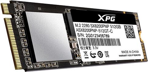 SSD A-Data XPG SX8200 Pro 512GB ASX8200PNP-512GT-C