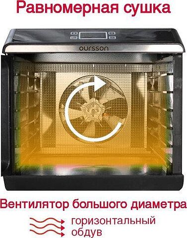 Сушилка для овощей и фруктов Oursson DR60102D/BL