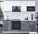 Готовая кухня Интерлиния Мила Лайт 2.2 ВТ (белый платинум/бетон портленд/белый гранит)