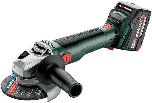 Угловая шлифмашина Metabo W 18 LT BL 11-125 613052510 (с 2-мя АКБ, кейс)