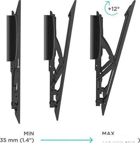 Кронштейн Onkron SN14 (черный)