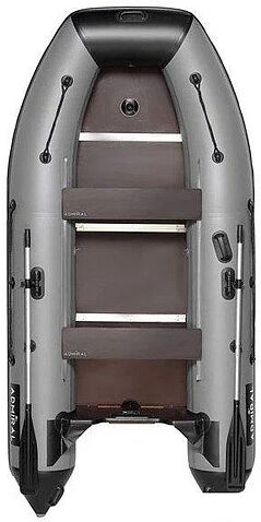 Моторно-гребная лодка Адмирал АМ-320 S (серо-черный)