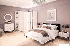 Комод Ангстрем Хилтон спальня ХТ-102.01 (Д) исп.26 (Д1, белый премиум)