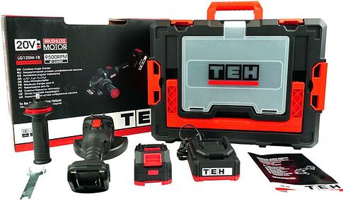 Угловая шлифмашина TEH LG125M-1B (с 1-им АКБ)