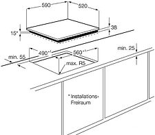 Варочная панель Electrolux EHF6547FXK