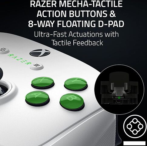 Геймпад Razer Wolverine V3 Pro (белый)
