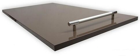 Готовая кухня Кастанье Марта 2.8 (ваниль/трюфель коричневый)