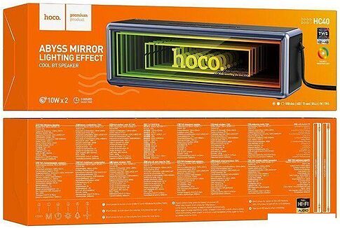 Беспроводная колонка Hoco HC40 (черный)