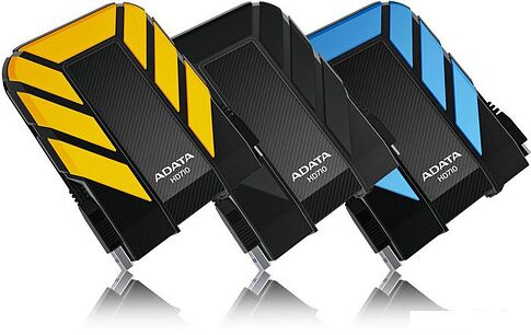Внешний накопитель ADATA DashDrive Durable HD710 2TB Yellow (AHD710-2TU3-CYL)