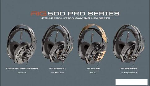 Наушники с микрофоном Plantronics RIG 500 Pro HS