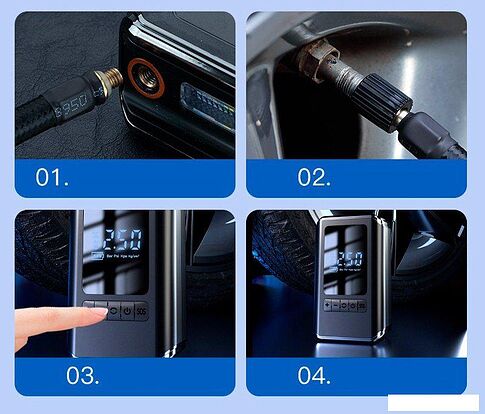 Автомобильный компрессор Soft Drive CAR1650