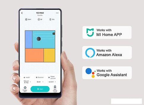 Робот-пылесос Viomi Robot Vacuum Cleaner V2 Max V-RVCLM24B