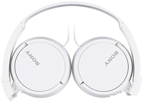 Наушники с микрофоном Sony MDR-ZX110AP (белый)