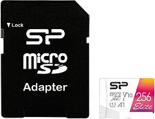 Карта памяти Silicon-Power Elite A1 microSDXC SP256GBSTXBV1V20SP 256GB Карта памяти Silicon-Power Elite A1 microSDXC SP256GBSTXBV1V20SP 256GB