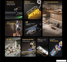 Пылесос Deerma DEM-T50W XT Combo