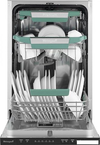 Встраиваемая посудомоечная машина Weissgauff BDW 4536 D Inverter AutoOpen Infolight