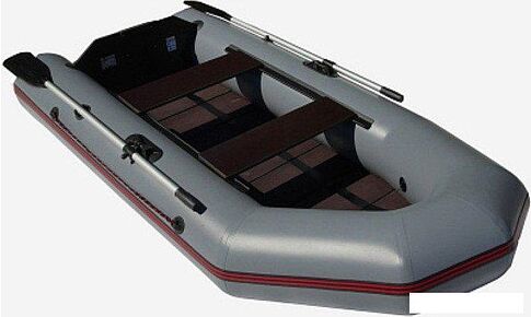 Моторно-гребная лодка BarrakuDA BR-2700P (серый)