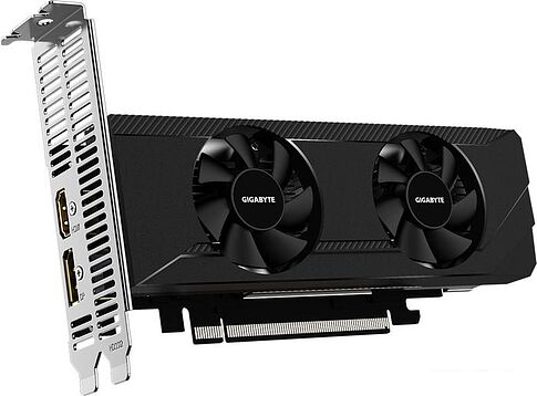 Видеокарта Gigabyte Radeon RX 6400 D6 Low Profile GV-R64D6-4GL