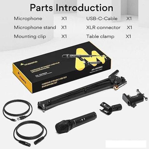 Проводной микрофон Maono AU-HD300S