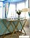 Консольный стол Stool Group Инсигния 115x30 ECST-026-TG-SK (стекло Smoke/сталь золото)