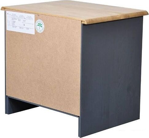 Тумба Диприз Хаба Д 1412.2 (серый воск/антик)