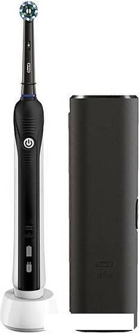 Электрическая зубная щетка Oral-B Pro 1 750 Cross Action D16.513.1UX Black Edition