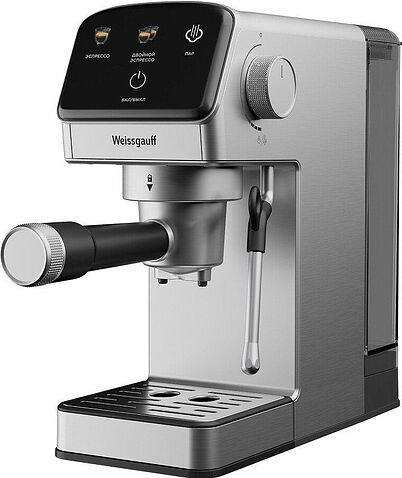 Рожковая кофеварка Weissgauff WCM-240 DBx Cappuccino ColorTouch