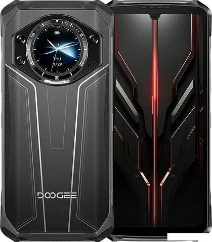 Телефон Doogee S119 8GB/512GB (черный/серебристый)