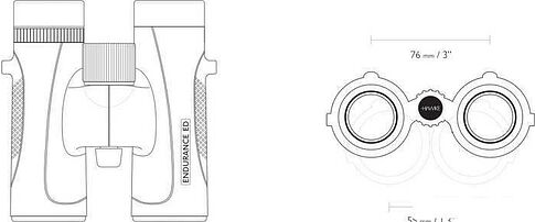 Бинокль Hawke Endurance ED 10x32 WP